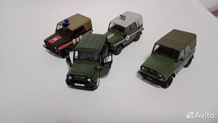 Модели УАЗ 1 43