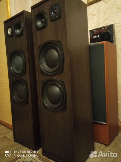 Колонки напольные, полочные, сабвуферы