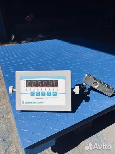 Весы напольные 6 тонн 1500х2000