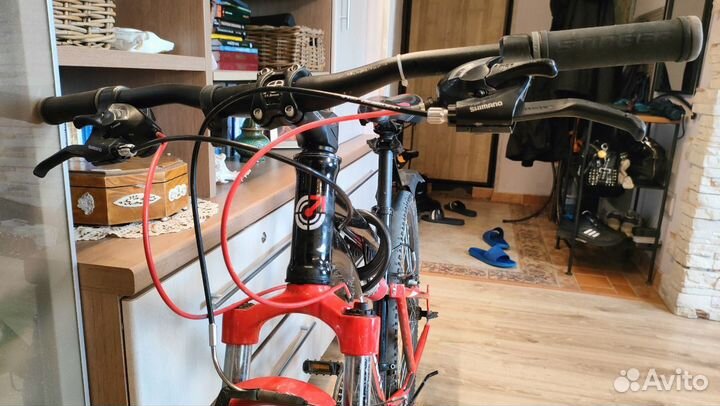 Велосипед горный Stinger двухподвес