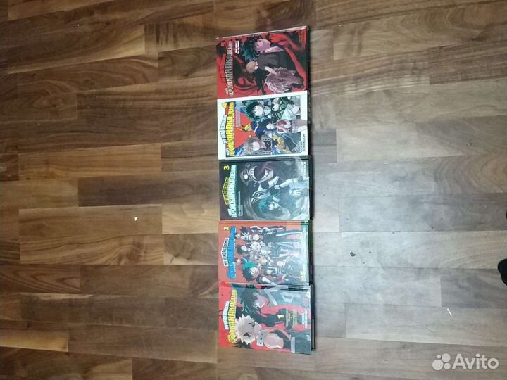 Моя геройская академия манга