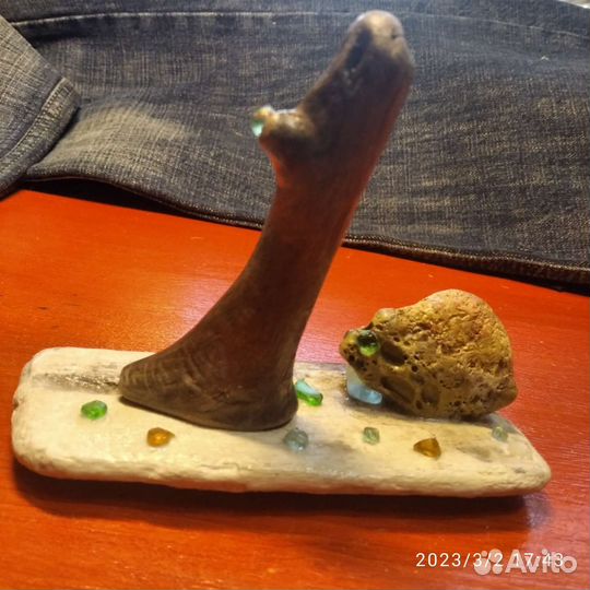 Из морских деревяшек да стекляшек 