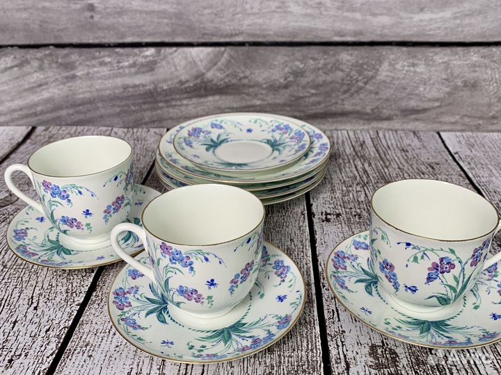 Костяной фарфор лфз винтаж СССР кофейные пары