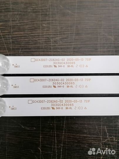 Телевизор Samsung UE43T5202AU на запчасти
