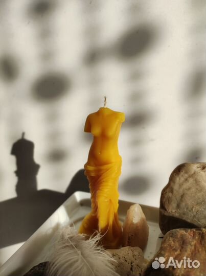 Свечи из натурального пасечного воска