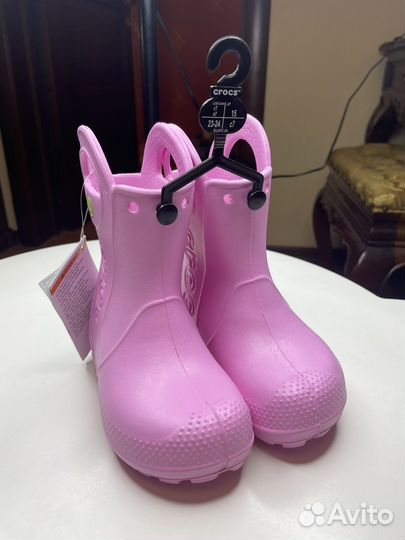 Сапоги Crocs C7 на девочку