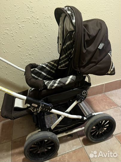 Коляска emmaljunga 2 в 1 на брони