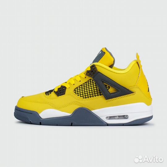 Кроссовки Nike Air Jordan 4 Lightning 2021 new Yel