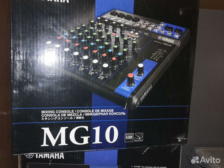 Микшерный пульт yamaha MG10 (Модель ZG66320)