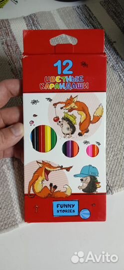 Цветные карандаши Funny stories