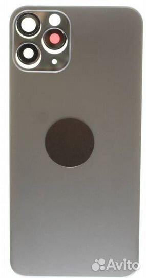 Задняя крышка для iPhone 11 Pro Серая(со стеклом к