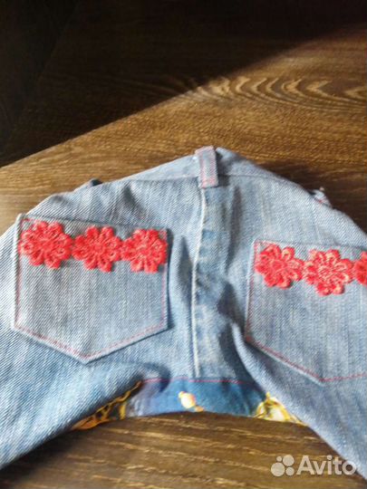 Джинсы для собачки