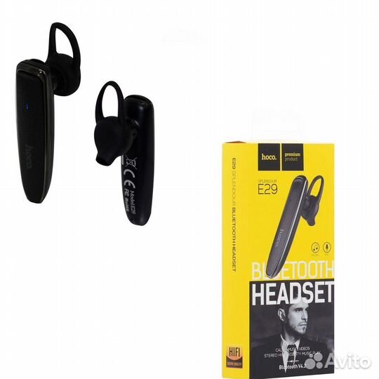 Bluetooth-гарнитура Hoco E29, black