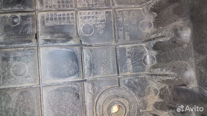 Корпус воздушного фильтра нижняя часть Hyundai