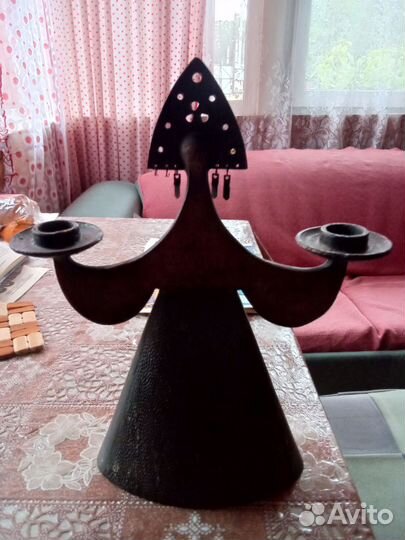 Бронзовый подсвечник СССР