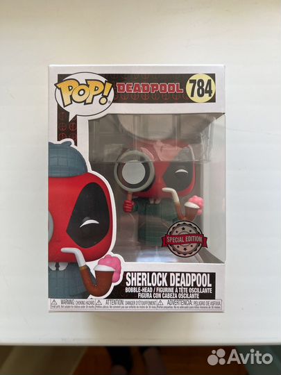 Funko pop sherlock deadpool