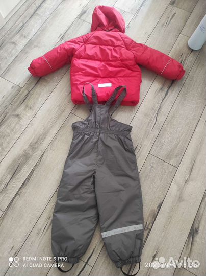 Новый 330г kerry 98+6 зима комбинезон раздельный