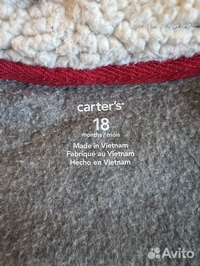 Комбинезон флисовый carters