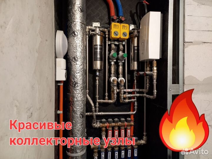 Услуги сантехника. Водонснабжение, отопление