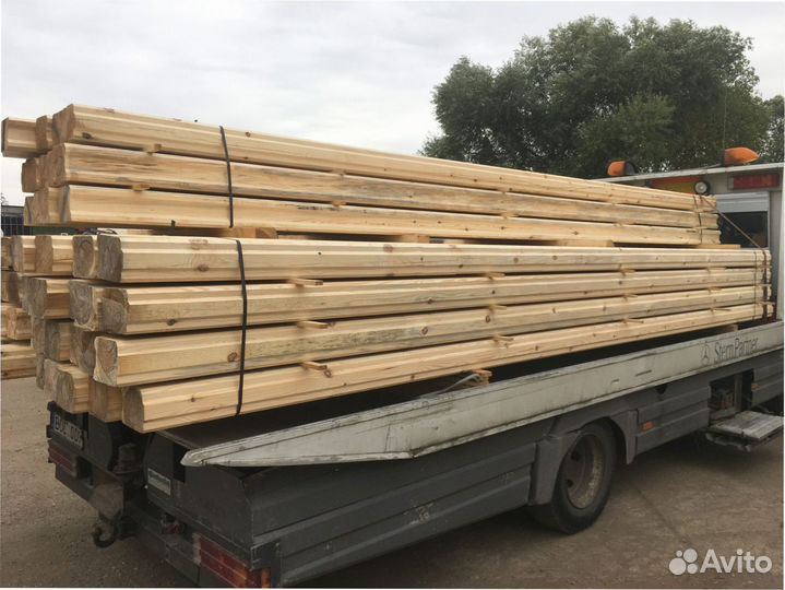 Доска ровная сосна 6м