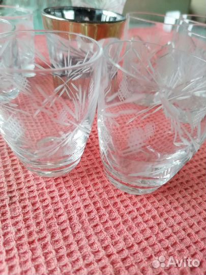 Рюмочки хрусталь