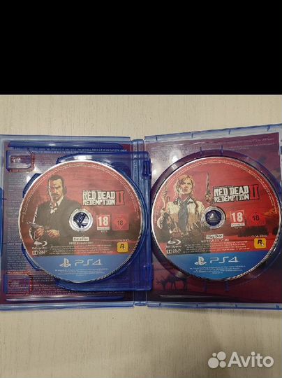 Диск Red dead redemption 2 для ps4