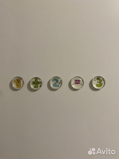 Магниты десткие цифры