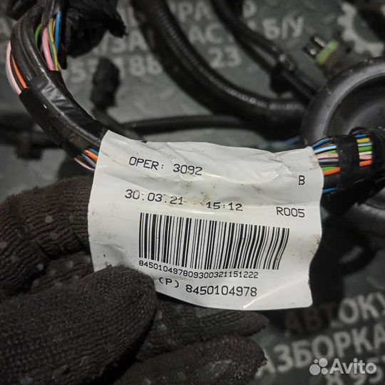 Проводка эбу LADA Granta FL 8450104978