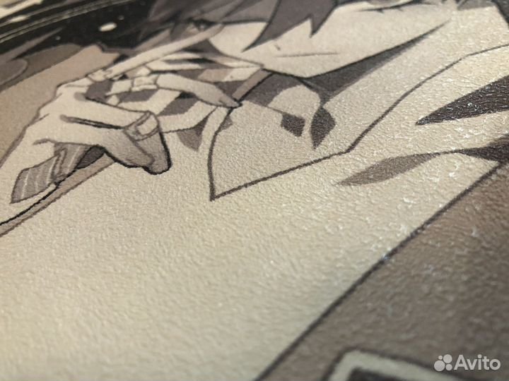 Плакаты аниме из обоев