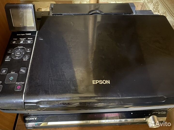Мфу струйное Epson Stylus тx410, цветн., A4