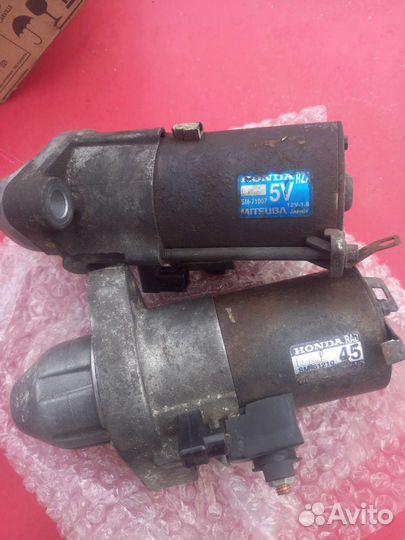 Стартер honda accord 7