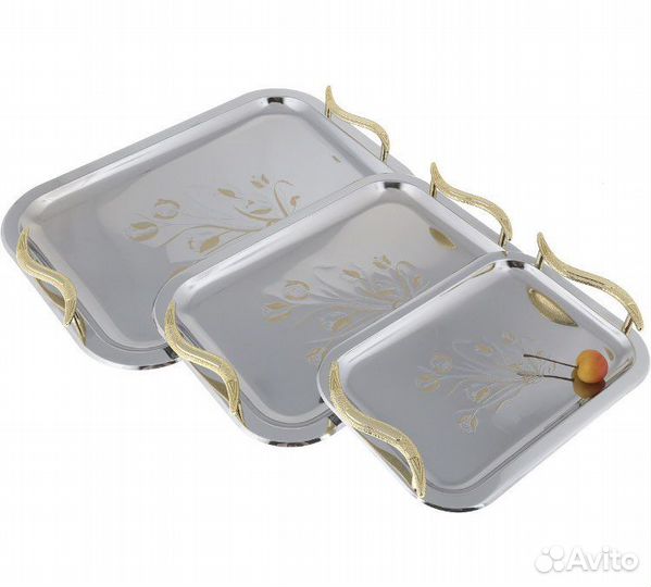 Поднос bohmann набор 3 шт