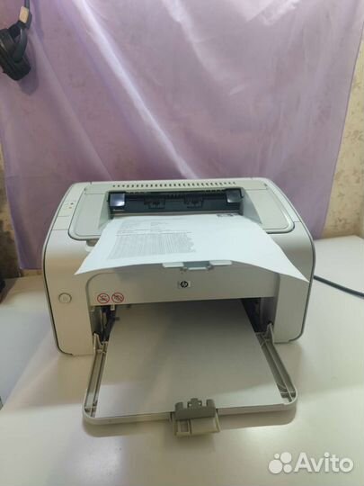 Принтер лазерный HP LaserJet P1005