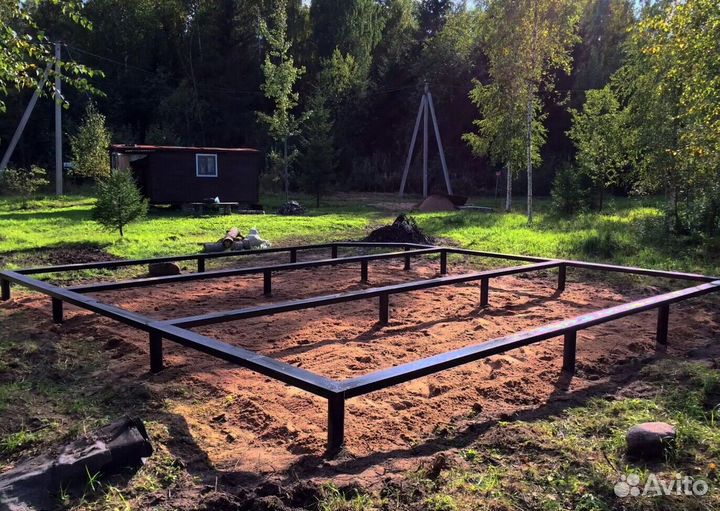 Металлические винтовые сваи