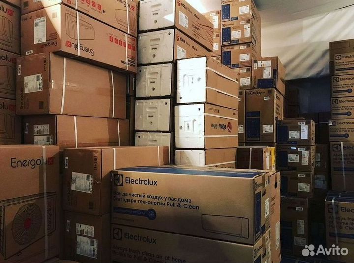 Кондиционеры с монтажом