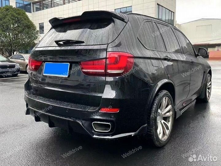 Лезвия BMW X5 F15 в стиле G05 черные