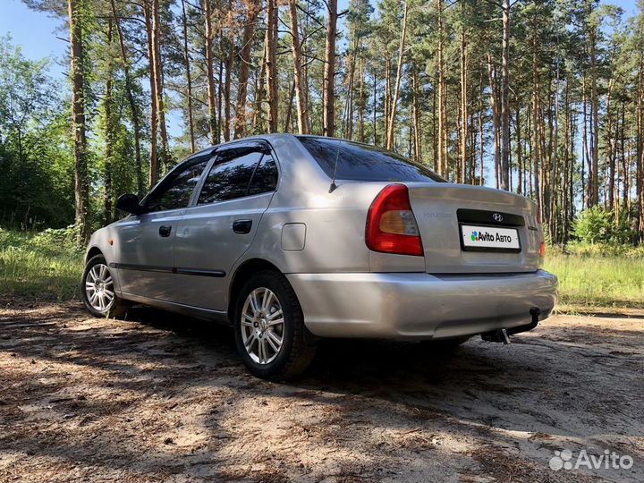 Hyundai Accent 1.5 МТ, 2006, 205 000 км