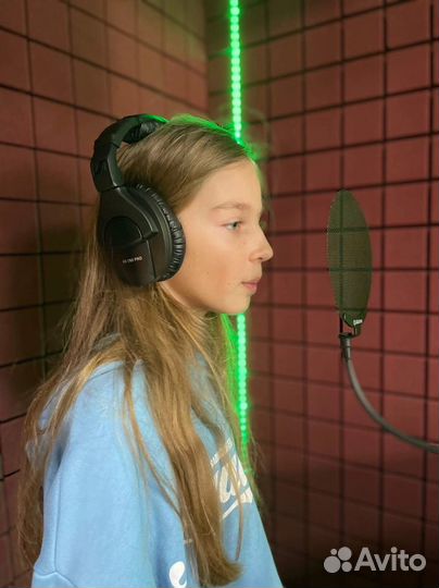 Песня в подарок, студия звукозаписи, диктор, стихи