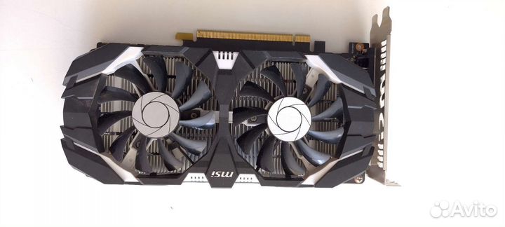 Видеокарта MSI nvidia GeForce GTX 1050 Ti 4 Gt