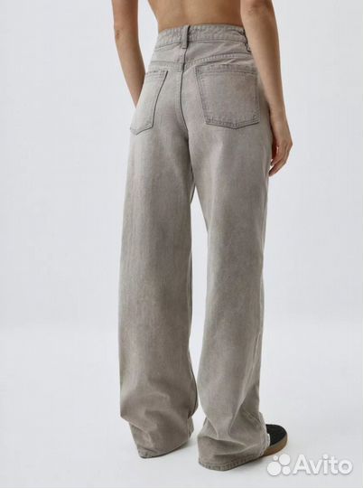 Джинсы женские широкие с высокой посадкой Wide Leg