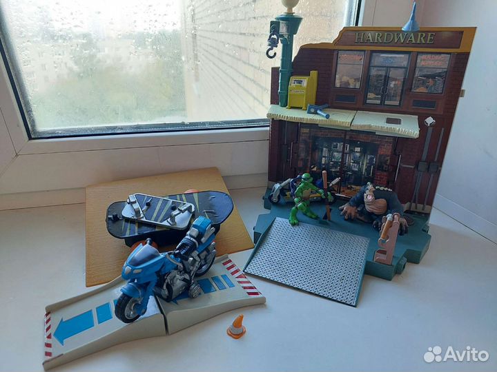 Черепашка-ниндзя фигурки и транспорт