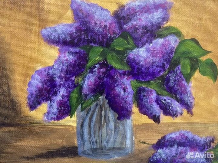 Картина на холсте “Сирень“