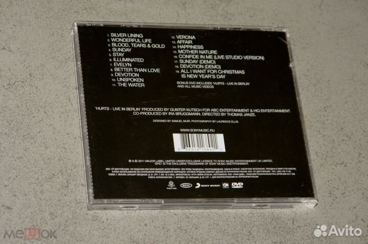 Hurts - Happiness Deluxe (2011) CD+DVD Лицензия