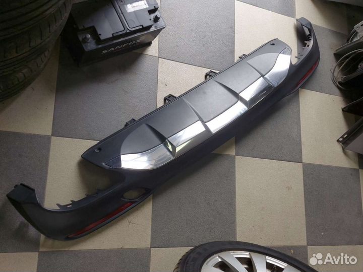 Мерседес Бенц W166, Диффузор зад. бампера