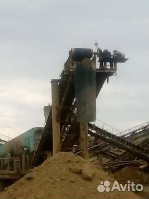 Дробильно-сортировочный завод по переработке гпс