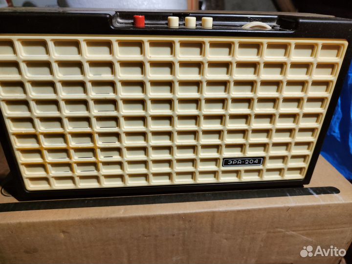 Приемник трехпрограммный Эра-204 СССР бу