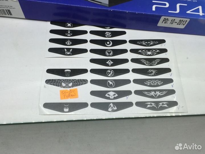 Наклейка стикер на геймпад PS4