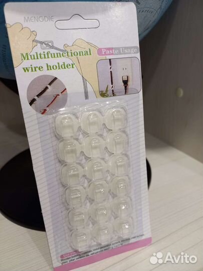 Держатели для гирлянд и проводов, самоклеящиеся