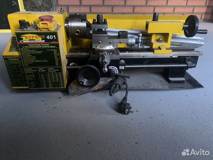 Токарный станок по металлу Энкор Корвет 401