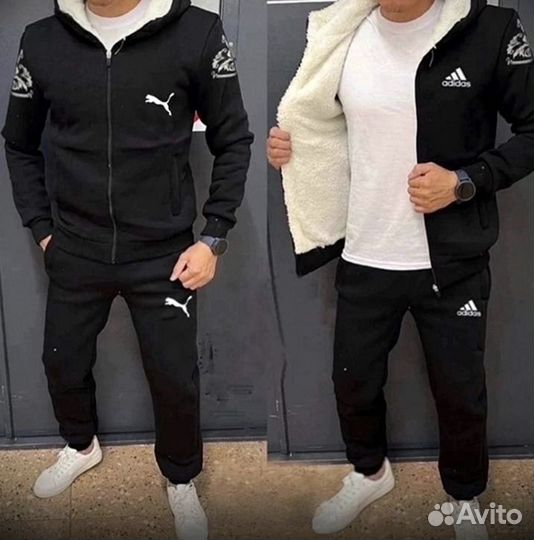 Двойка adidas теплая